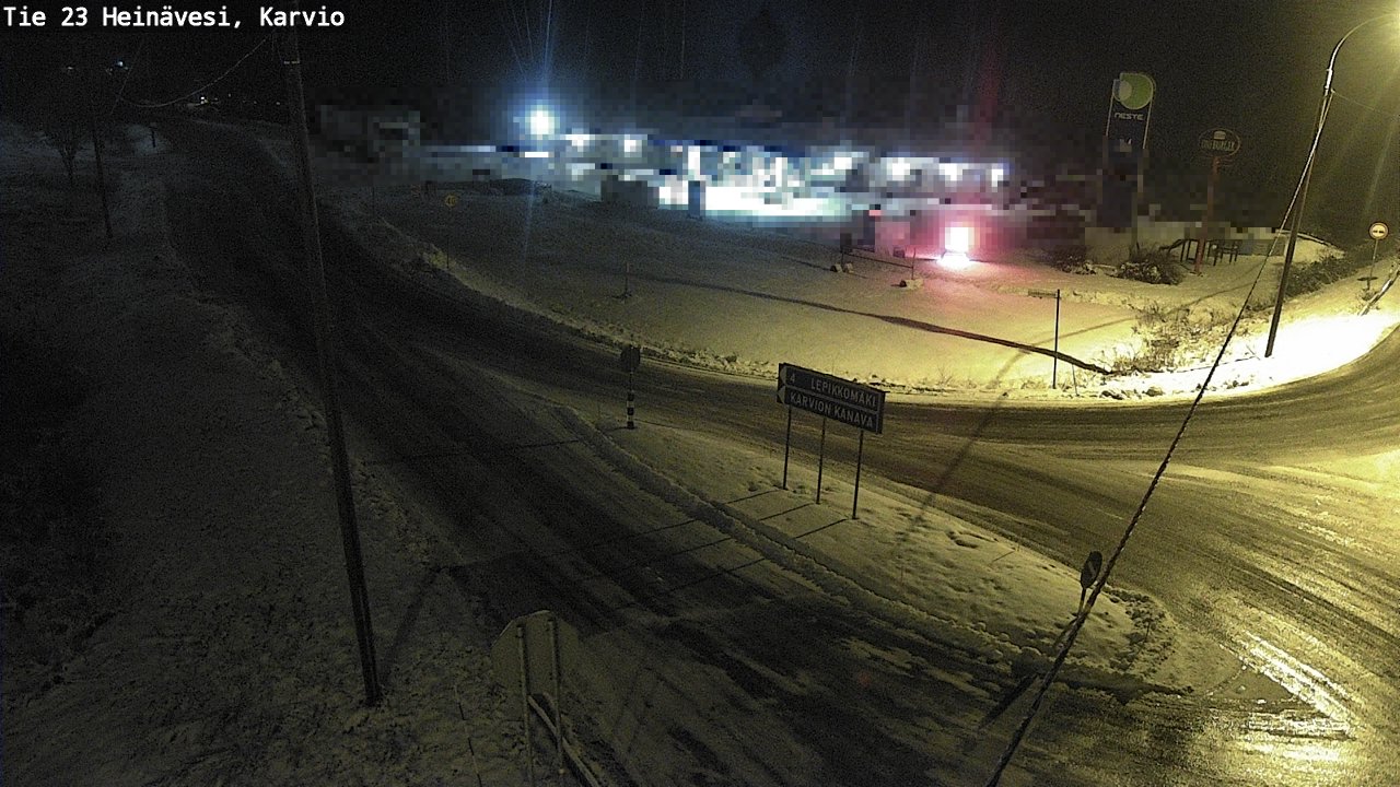 Weather Camera Image Väg 23 Heinävesi, Karvio, Heinävesi, Pohjois-Karjala