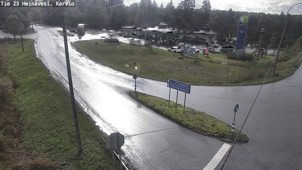 Weather Camera Image Road 23 Heinävesi, Karvio, Heinävesi, Pohjois-Karjala