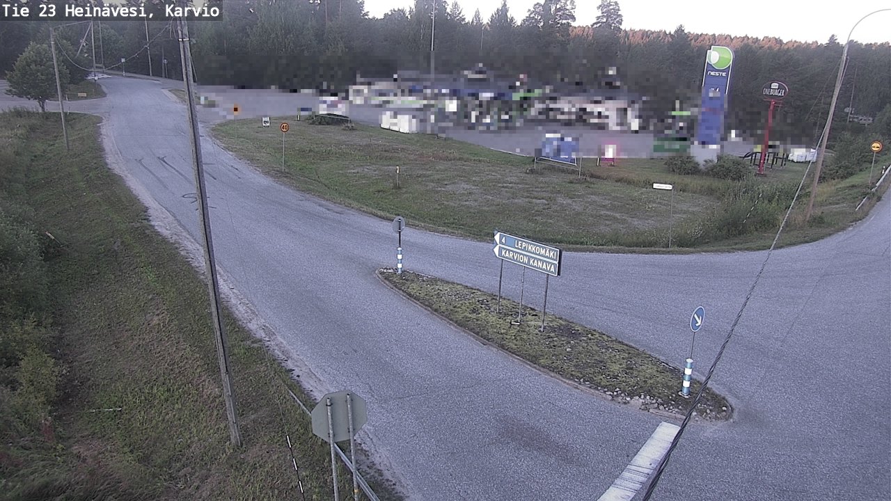 Kelikamerat Kuva Tie 23 Heinävesi, Karvio, Heinävesi, Pohjois-Karjala