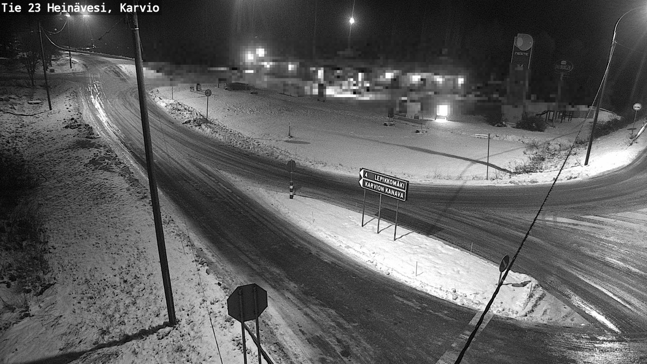 Weather Camera Image Väg 23 Heinävesi, Karvio, Heinävesi, Pohjois-Karjala