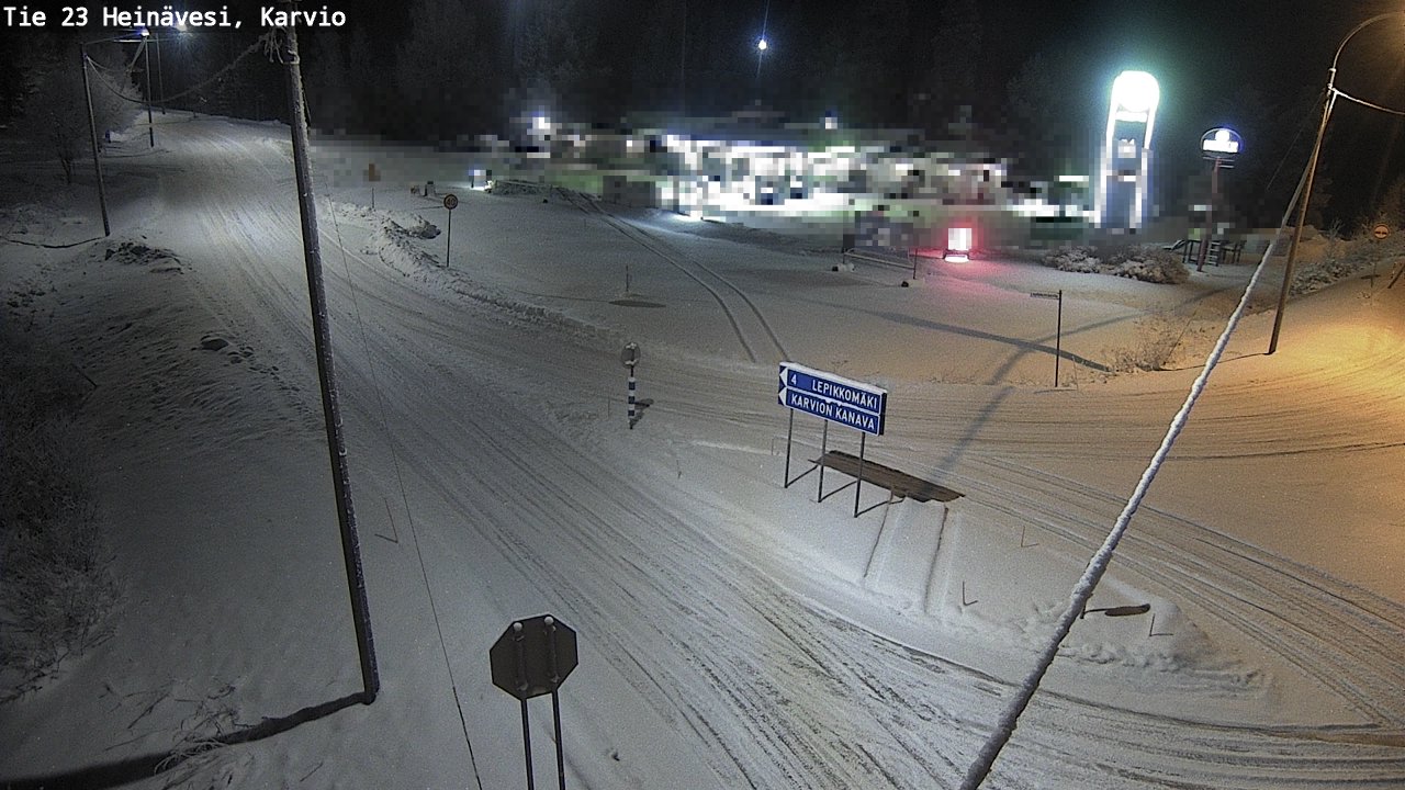 Kelikamerat Kuva Tie 23 Heinävesi, Karvio, Heinävesi, Pohjois-Karjala