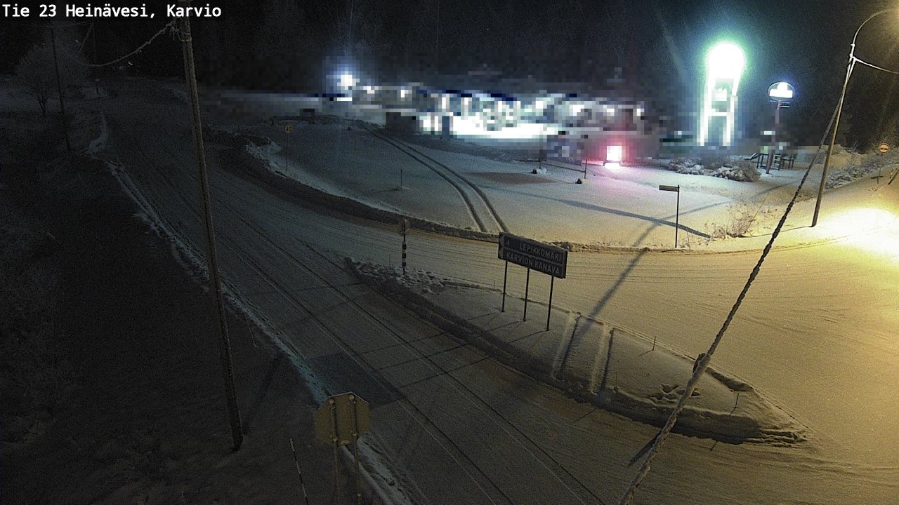 Kelikamerat Kuva Tie 23 Heinävesi, Karvio, Heinävesi, Pohjois-Karjala