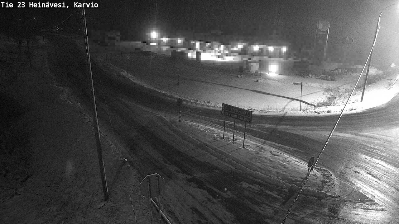 Weather Camera Image Väg 23 Heinävesi, Karvio, Heinävesi, Pohjois-Karjala