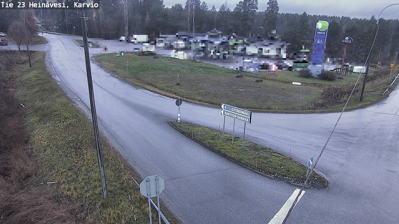 Kelikamerat Kuva Tie 23 Heinävesi, Karvio, Heinävesi, Pohjois-Karjala