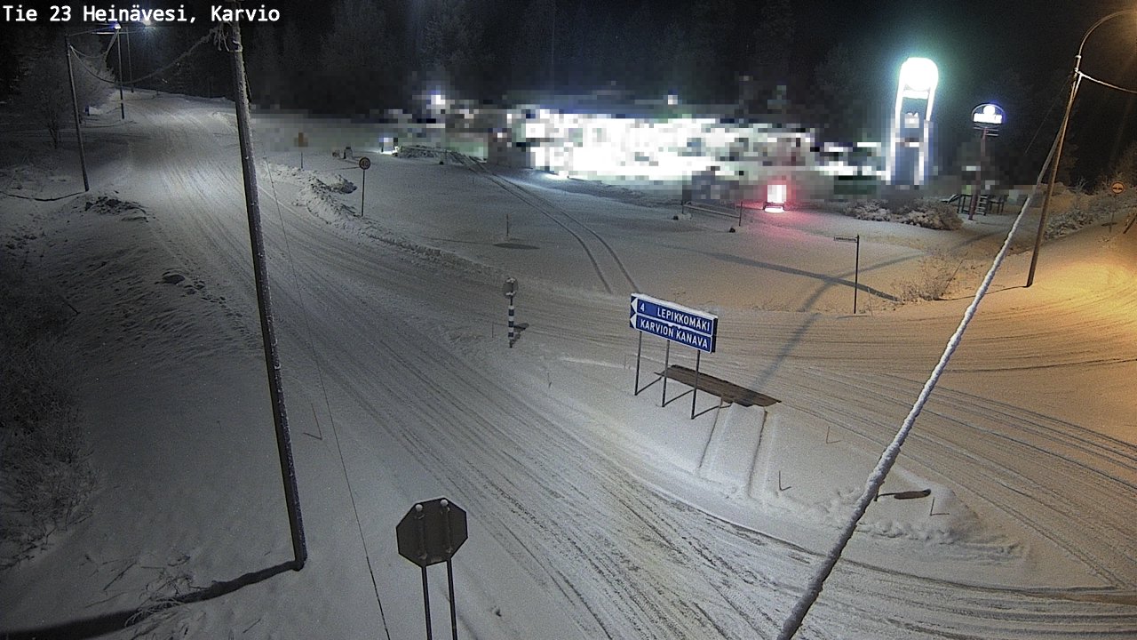 Kelikamerat Kuva Tie 23 Heinävesi, Karvio, Heinävesi, Pohjois-Karjala