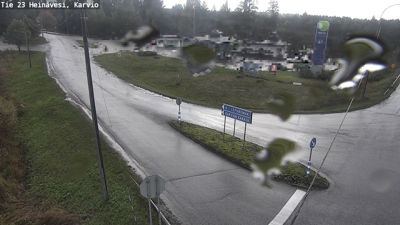 Weather Camera Image Road 23 Heinävesi, Karvio, Heinävesi, Pohjois-Karjala