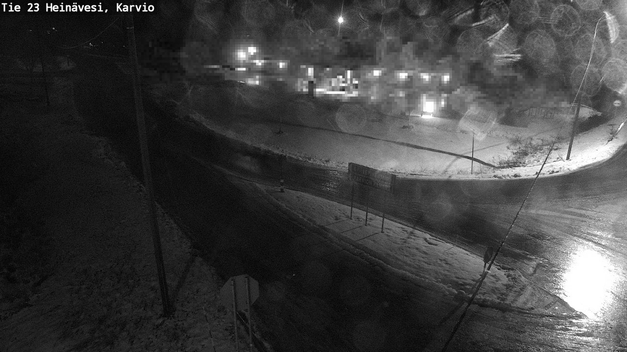 Weather Camera Image Väg 23 Heinävesi, Karvio, Heinävesi, Pohjois-Karjala