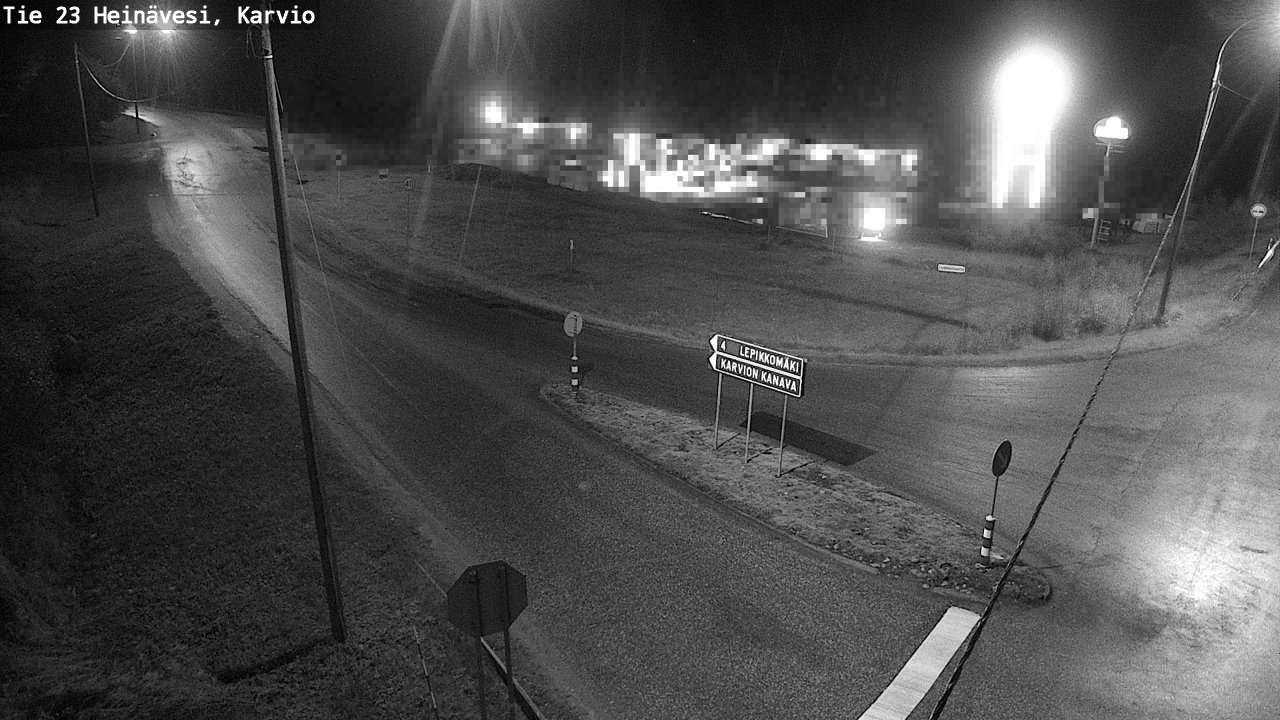 Weather Camera Image Road 23 Heinävesi, Karvio, Heinävesi, Pohjois-Karjala