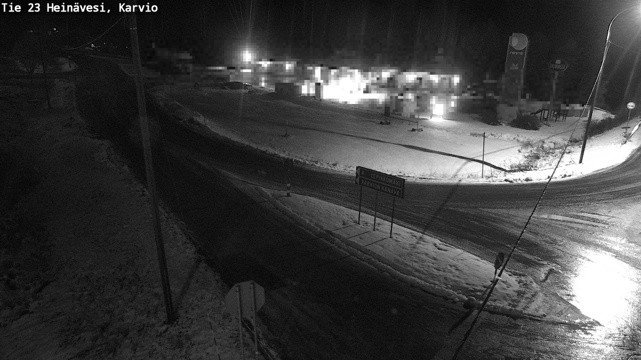 Weather Camera Image Väg 23 Heinävesi, Karvio, Heinävesi, Pohjois-Karjala