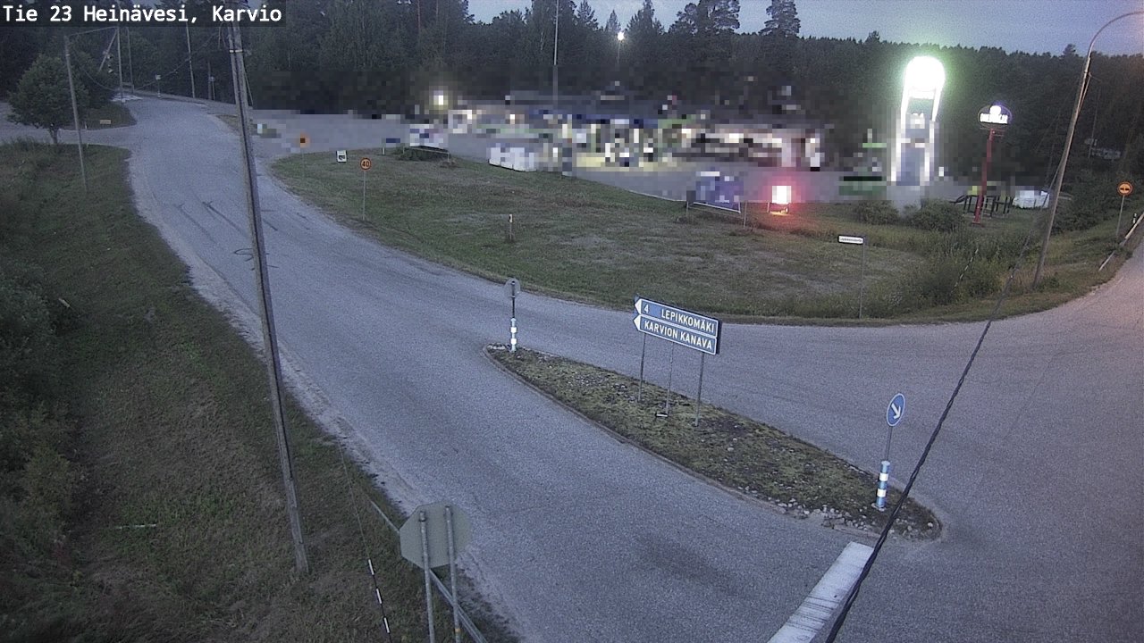Kelikamerat Kuva Tie 23 Heinävesi, Karvio, Heinävesi, Pohjois-Karjala