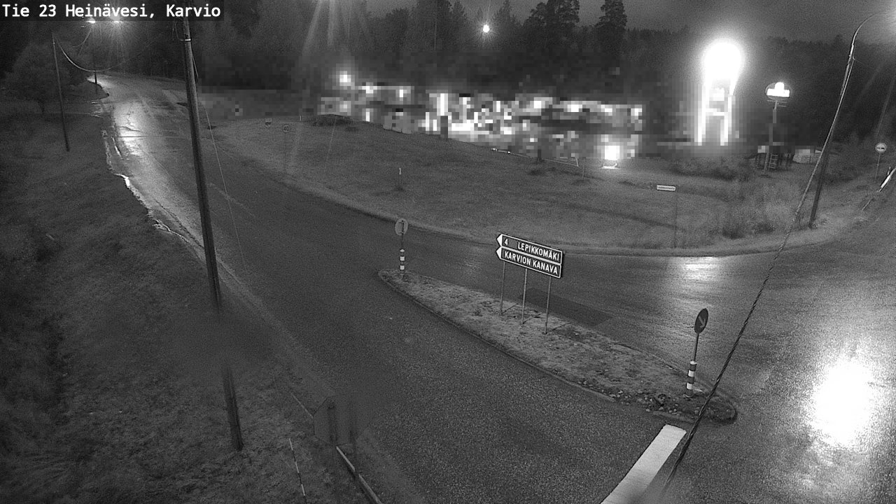 Weather Camera Image Road 23 Heinävesi, Karvio, Heinävesi, Pohjois-Karjala