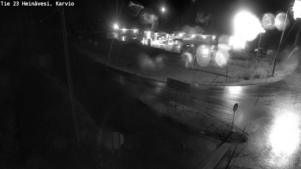 Weather Camera Image Road 23 Heinävesi, Karvio, Heinävesi, Pohjois-Karjala