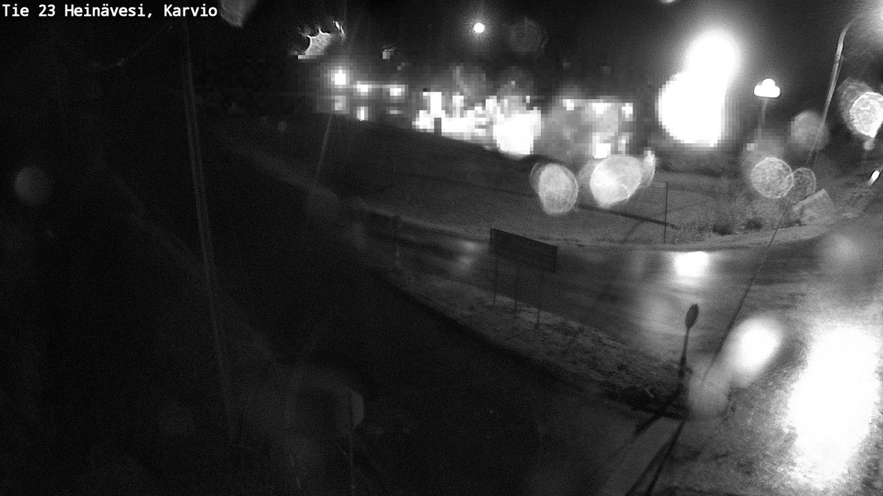 Weather Camera Image Road 23 Heinävesi, Karvio, Heinävesi, Pohjois-Karjala