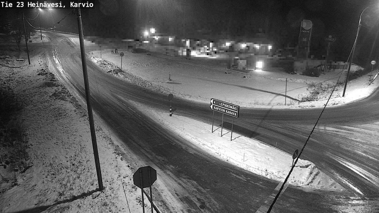 Weather Camera Image Väg 23 Heinävesi, Karvio, Heinävesi, Pohjois-Karjala