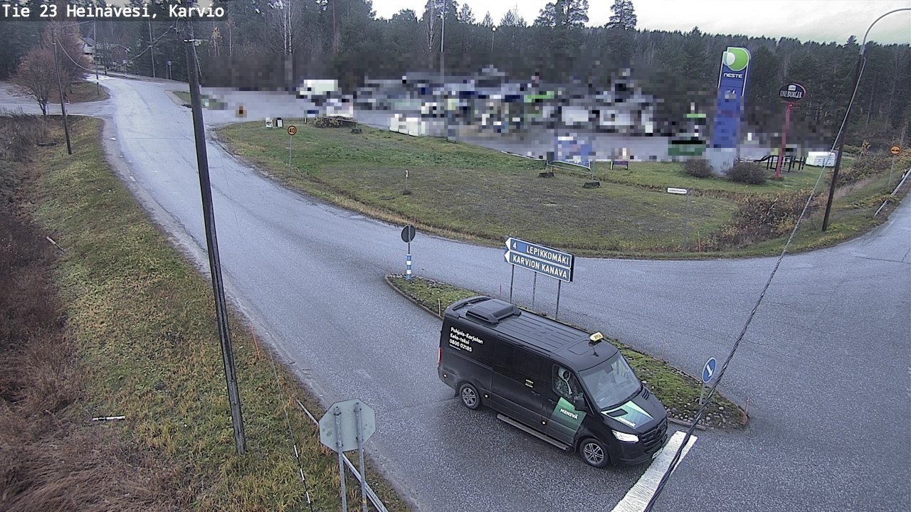 Kelikamerat Kuva Tie 23 Heinävesi, Karvio, Heinävesi, Pohjois-Karjala