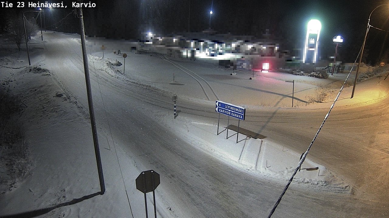 Kelikamerat Kuva Tie 23 Heinävesi, Karvio, Heinävesi, Pohjois-Karjala