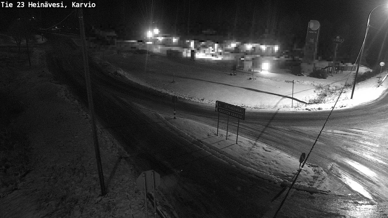 Weather Camera Image Väg 23 Heinävesi, Karvio, Heinävesi, Pohjois-Karjala