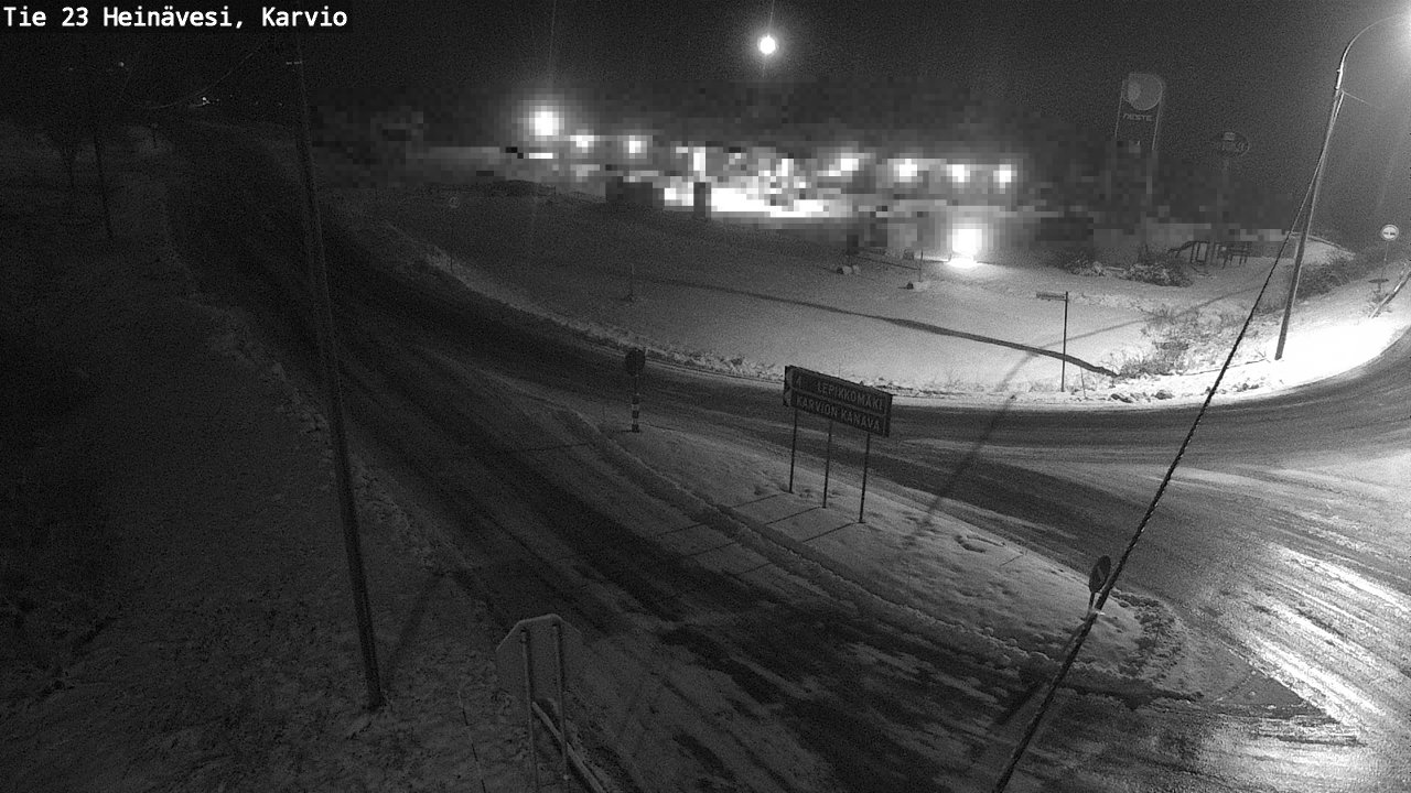 Weather Camera Image Väg 23 Heinävesi, Karvio, Heinävesi, Pohjois-Karjala