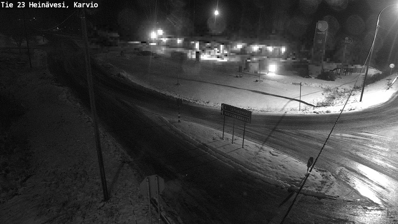 Weather Camera Image Väg 23 Heinävesi, Karvio, Heinävesi, Pohjois-Karjala