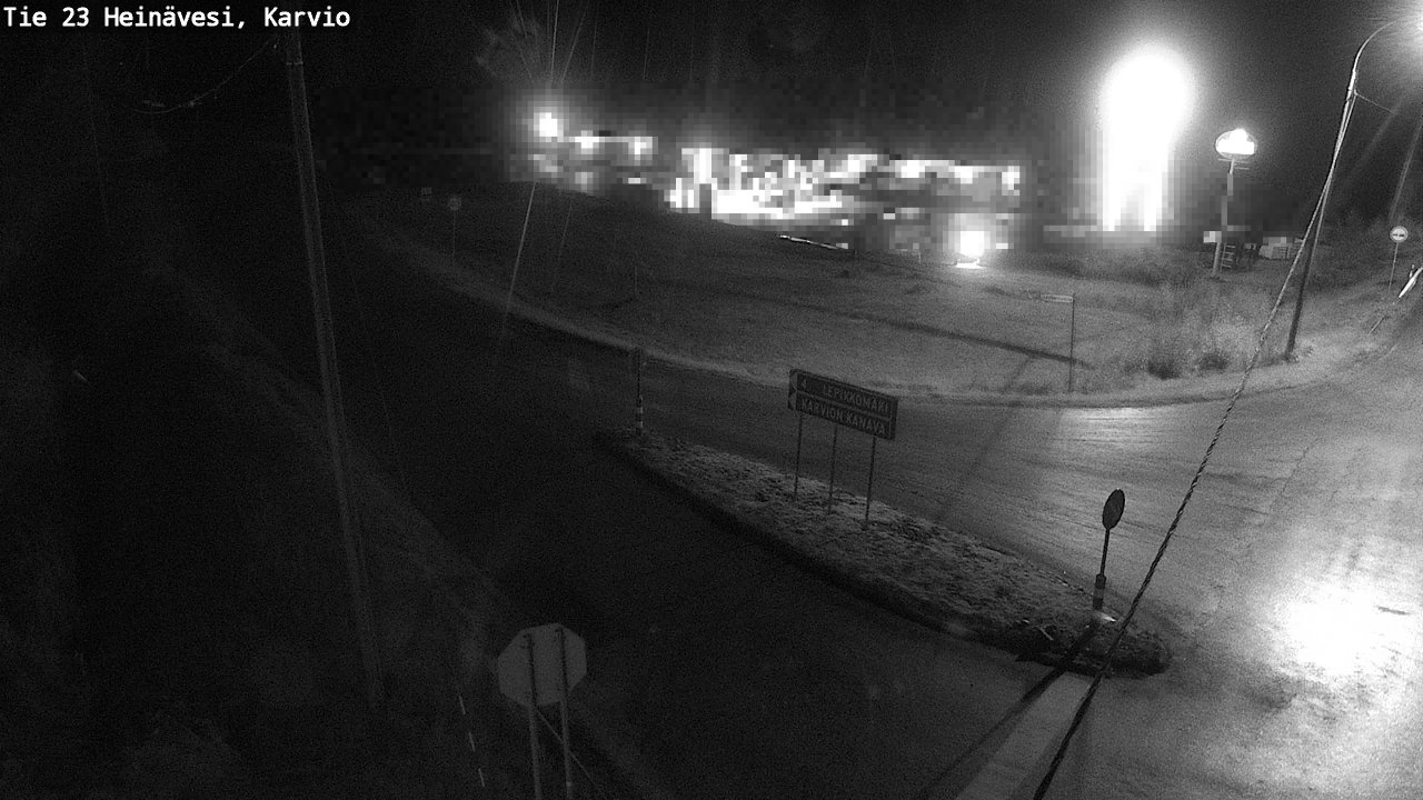 Weather Camera Image Road 23 Heinävesi, Karvio, Heinävesi, Pohjois-Karjala
