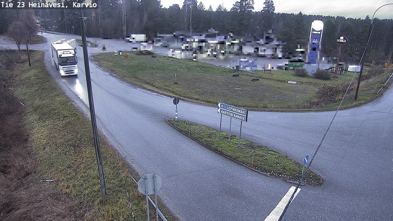 Kelikamerat Kuva Tie 23 Heinävesi, Karvio, Heinävesi, Pohjois-Karjala