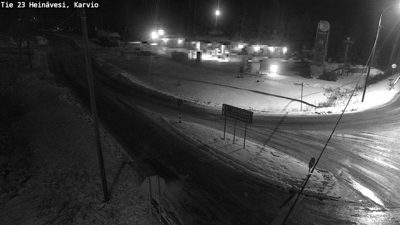 Weather Camera Image Väg 23 Heinävesi, Karvio, Heinävesi, Pohjois-Karjala