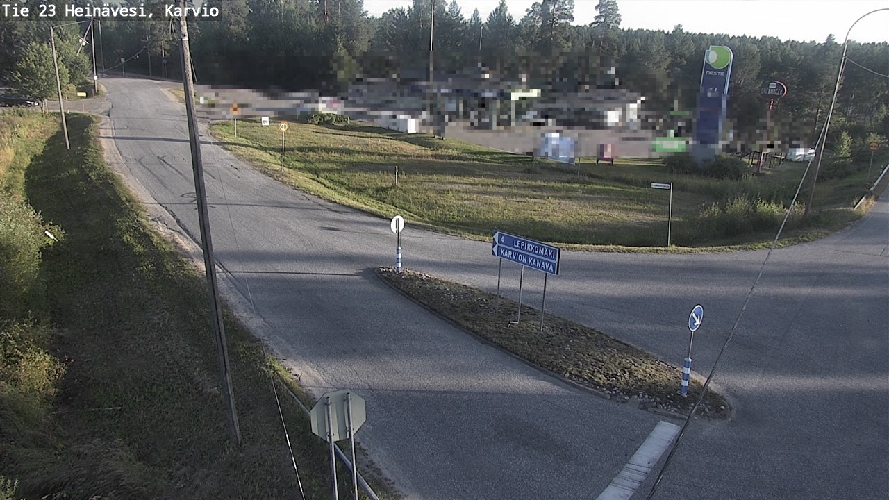 Kelikamerat Kuva Tie 23 Heinävesi, Karvio, Heinävesi, Pohjois-Karjala