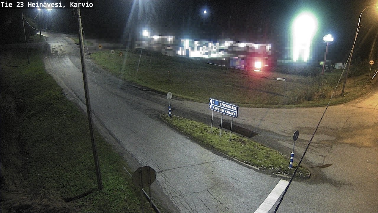 Weather Camera Image Road 23 Heinävesi, Karvio, Heinävesi, Pohjois-Karjala