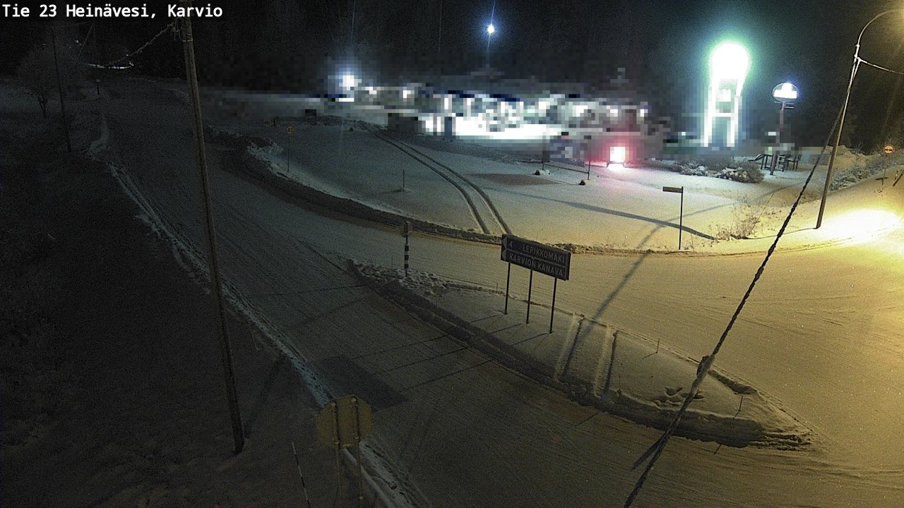 Kelikamerat Kuva Tie 23 Heinävesi, Karvio, Heinävesi, Pohjois-Karjala