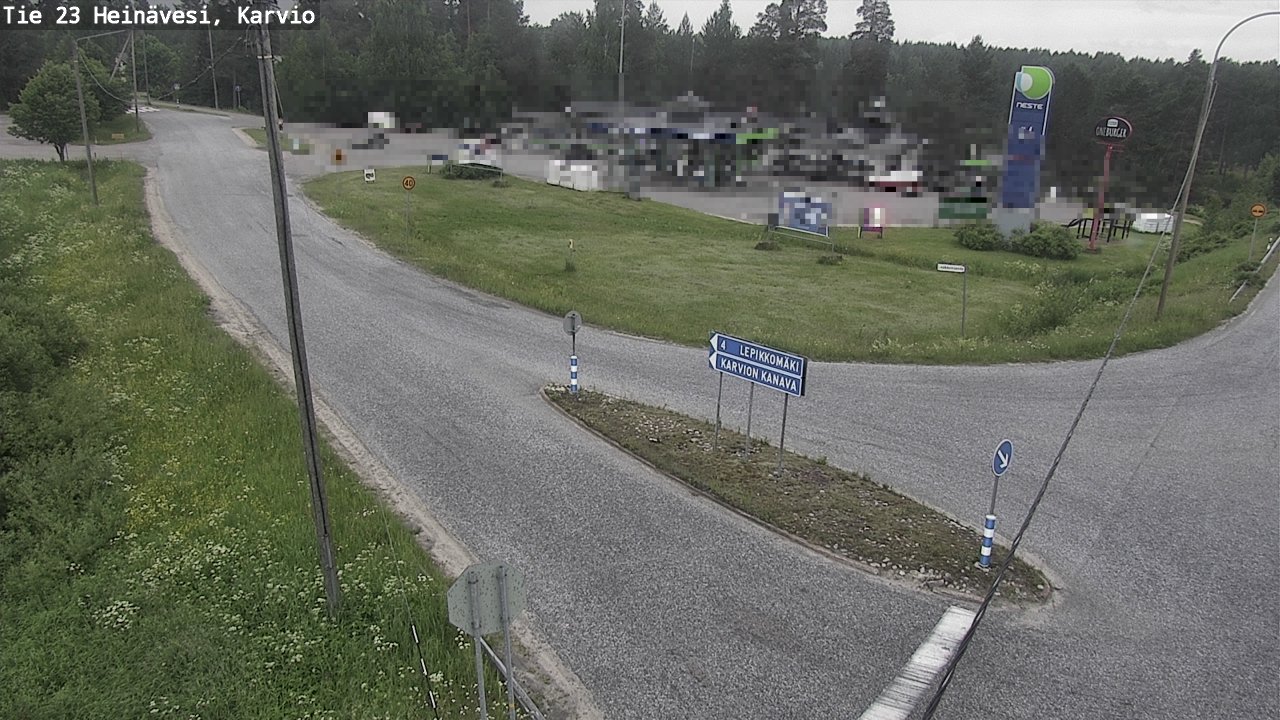 Kelikamerat Kuva Tie 23 Heinävesi, Karvio, Heinävesi, Pohjois-Karjala