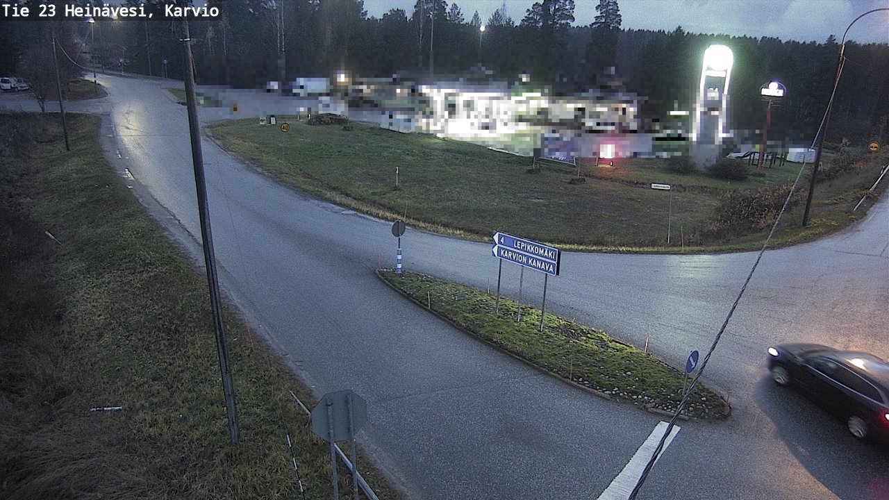 Kelikamerat Kuva Tie 23 Heinävesi, Karvio, Heinävesi, Pohjois-Karjala