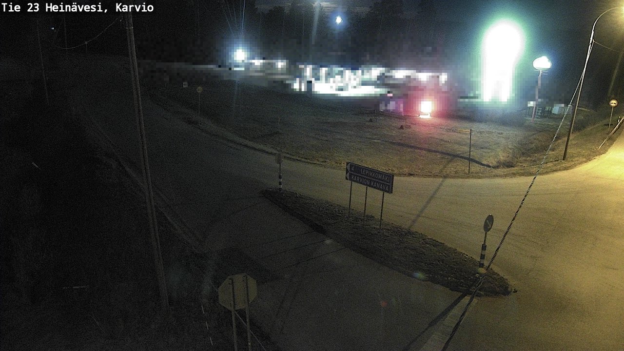 Weather Camera Image Road 23 Heinävesi, Karvio, Heinävesi, Pohjois-Karjala