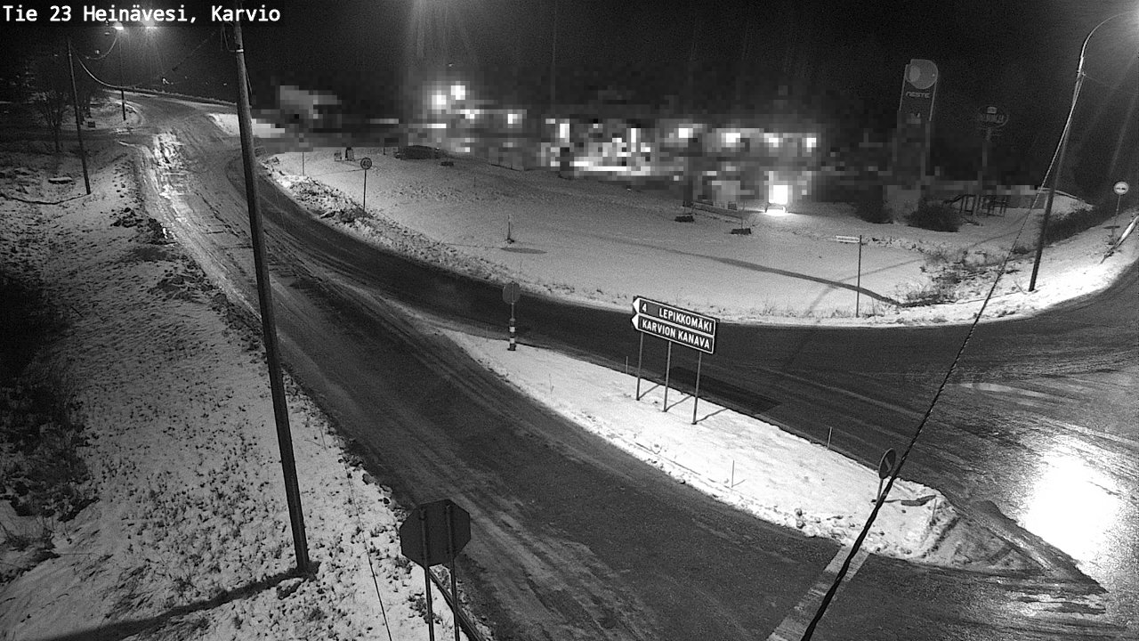 Weather Camera Image Väg 23 Heinävesi, Karvio, Heinävesi, Pohjois-Karjala