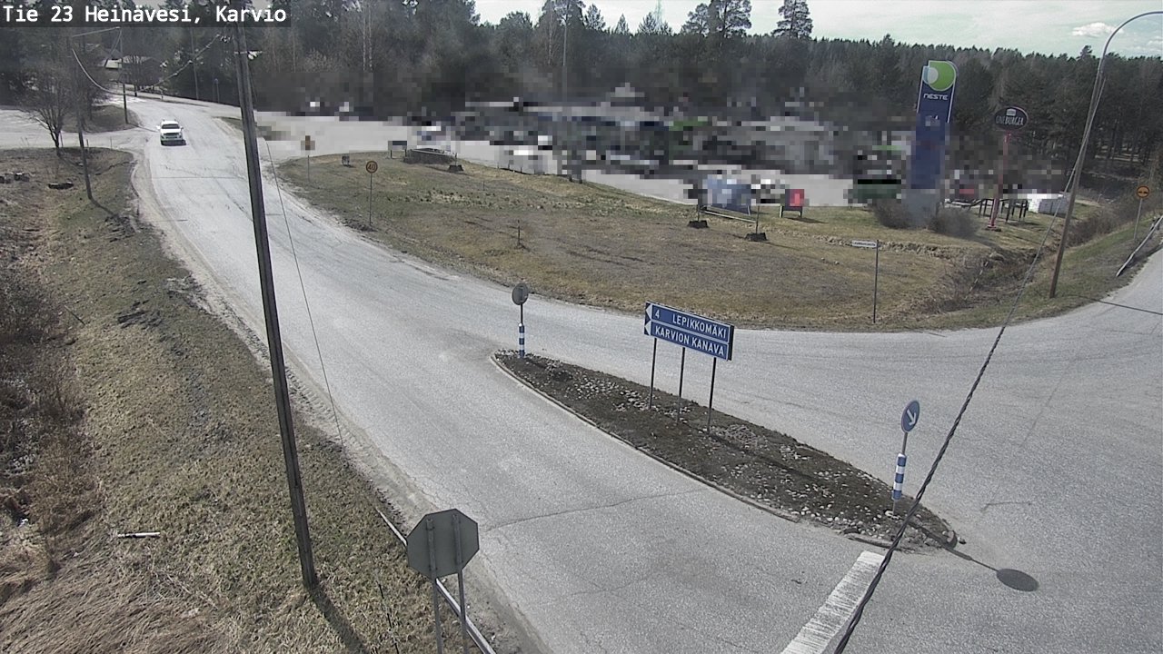 Weather Camera Image Road 23 Heinävesi, Karvio, Heinävesi, Pohjois-Karjala