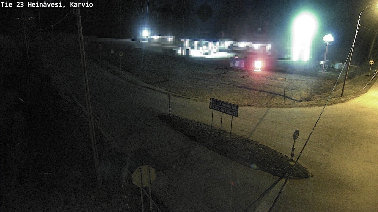 Weather Camera Image Road 23 Heinävesi, Karvio, Heinävesi, Pohjois-Karjala