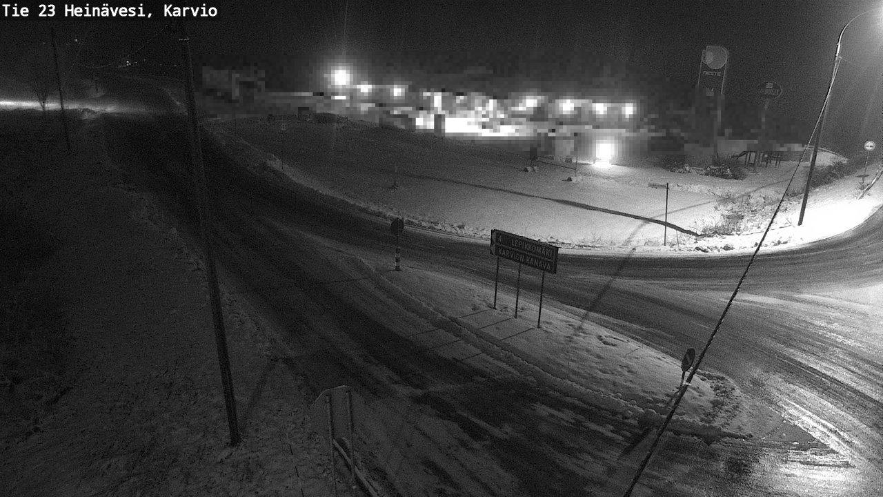 Weather Camera Image Väg 23 Heinävesi, Karvio, Heinävesi, Pohjois-Karjala