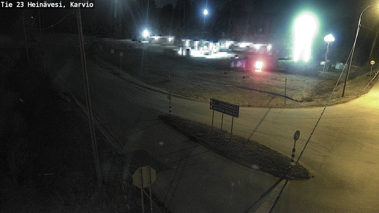 Weather Camera Image Road 23 Heinävesi, Karvio, Heinävesi, Pohjois-Karjala