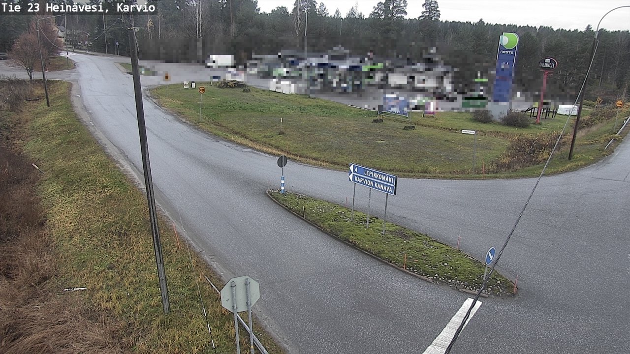 Kelikamerat Kuva Tie 23 Heinävesi, Karvio, Heinävesi, Pohjois-Karjala