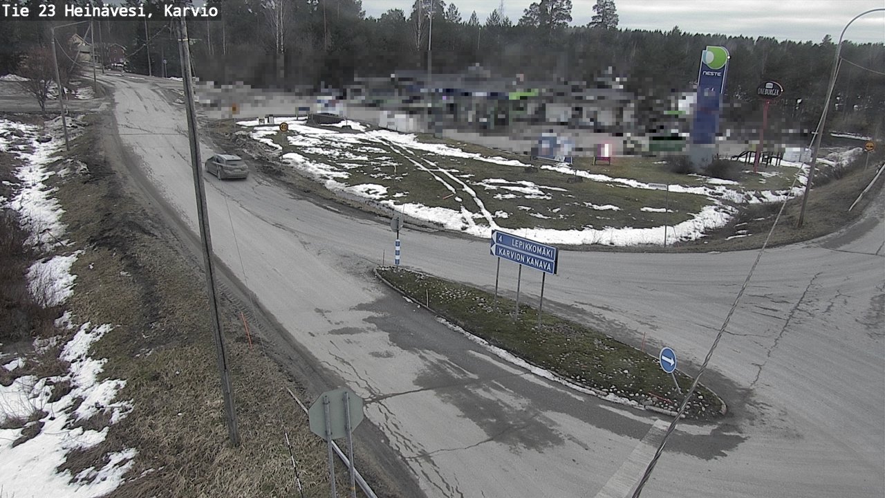 Kelikamerat Kuva Tie 23 Heinävesi, Karvio, Heinävesi, Pohjois-Karjala