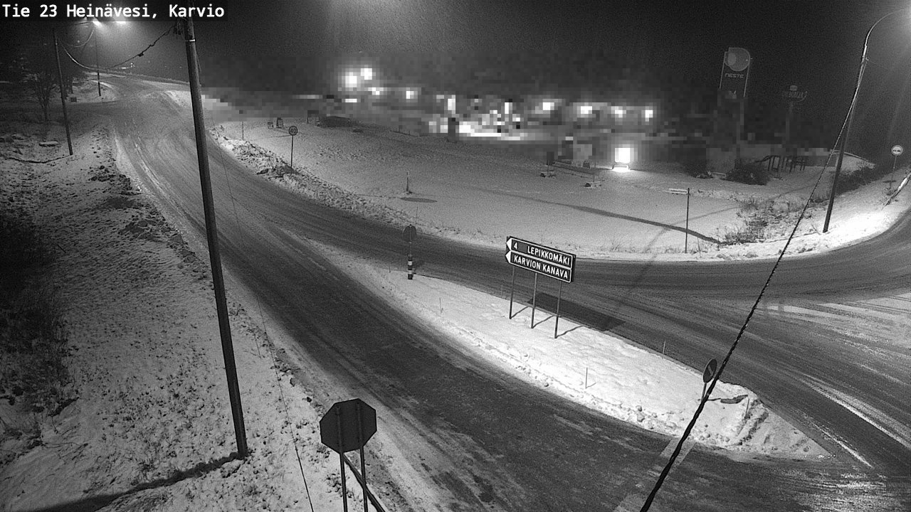 Weather Camera Image Väg 23 Heinävesi, Karvio, Heinävesi, Pohjois-Karjala