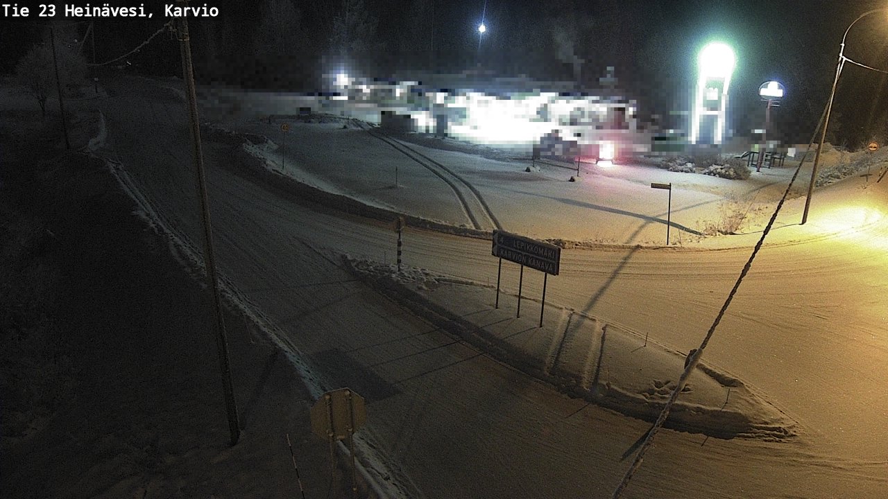 Kelikamerat Kuva Tie 23 Heinävesi, Karvio, Heinävesi, Pohjois-Karjala