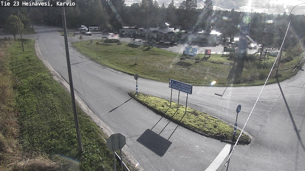 Weather Camera Image Road 23 Heinävesi, Karvio, Heinävesi, Pohjois-Karjala