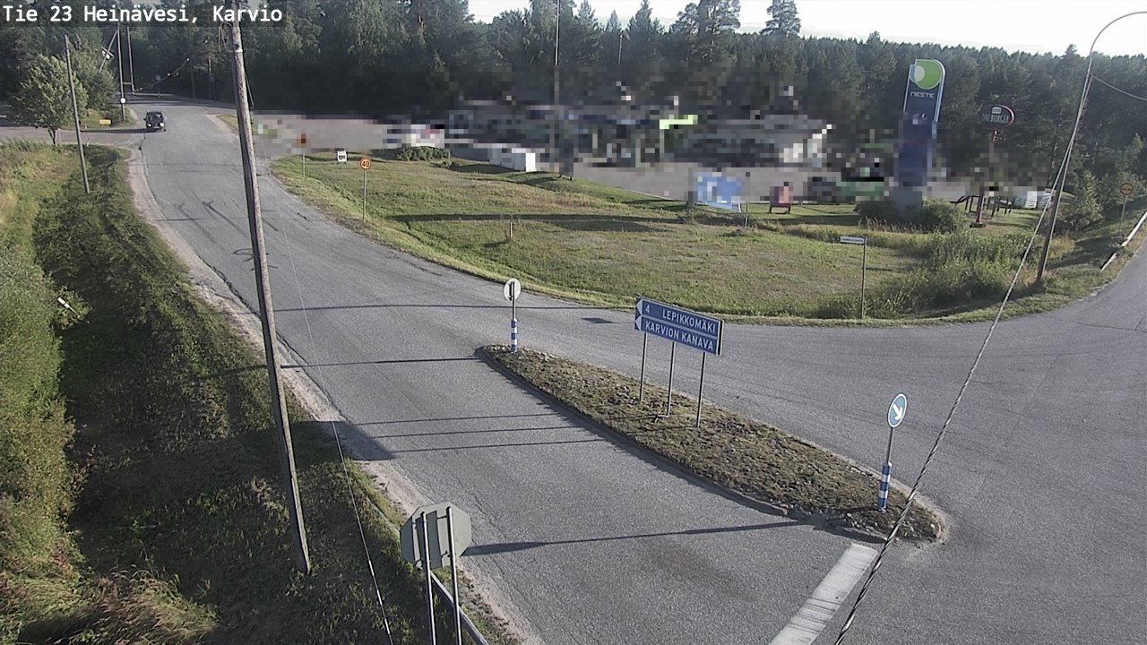 Kelikamerat Kuva Tie 23 Heinävesi, Karvio, Heinävesi, Pohjois-Karjala