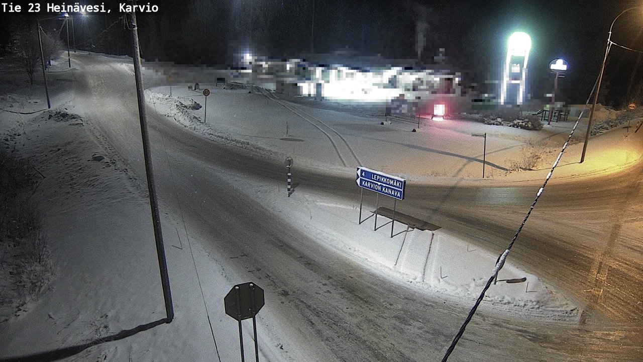 Kelikamerat Kuva Tie 23 Heinävesi, Karvio, Heinävesi, Pohjois-Karjala