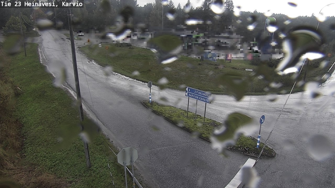 Weather Camera Image Road 23 Heinävesi, Karvio, Heinävesi, Pohjois-Karjala