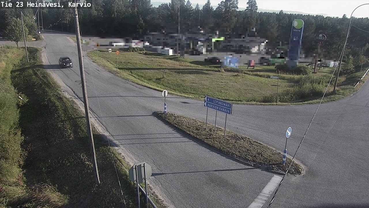Kelikamerat Kuva Tie 23 Heinävesi, Karvio, Heinävesi, Pohjois-Karjala