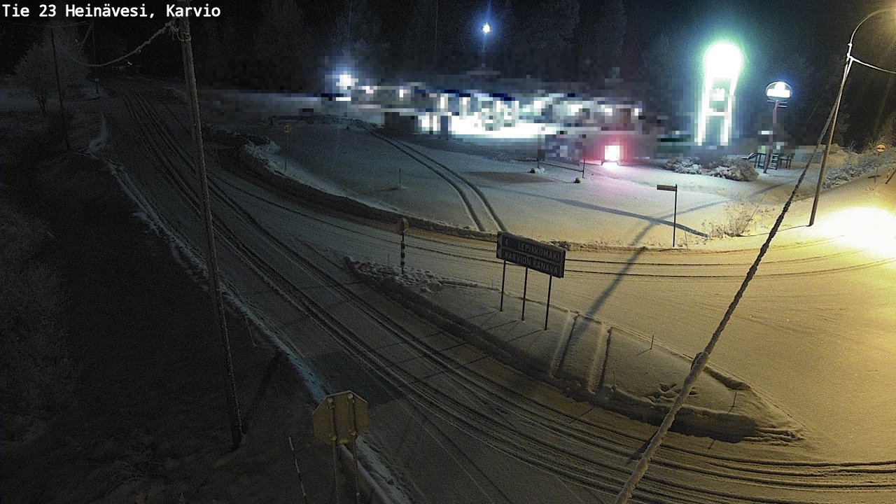 Kelikamerat Kuva Tie 23 Heinävesi, Karvio, Heinävesi, Pohjois-Karjala