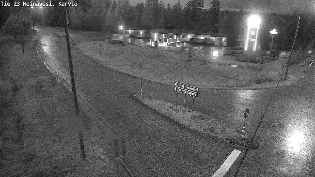 Weather Camera Image Road 23 Heinävesi, Karvio, Heinävesi, Pohjois-Karjala