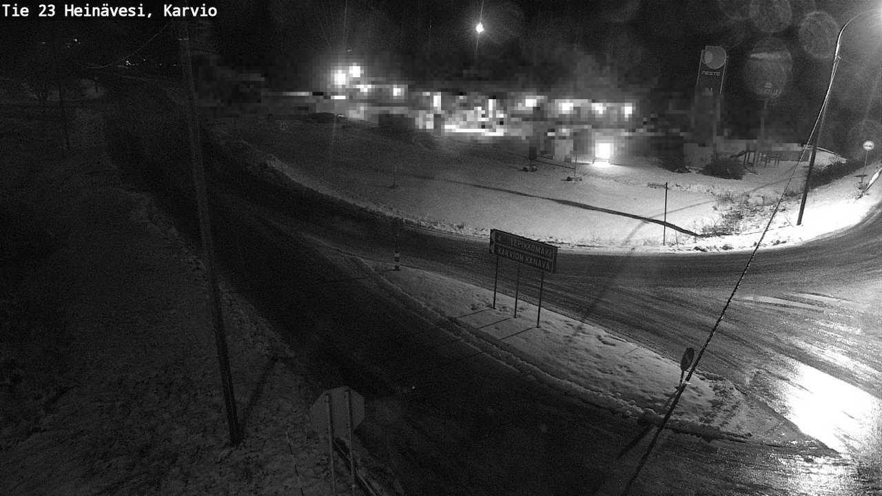 Weather Camera Image Väg 23 Heinävesi, Karvio, Heinävesi, Pohjois-Karjala