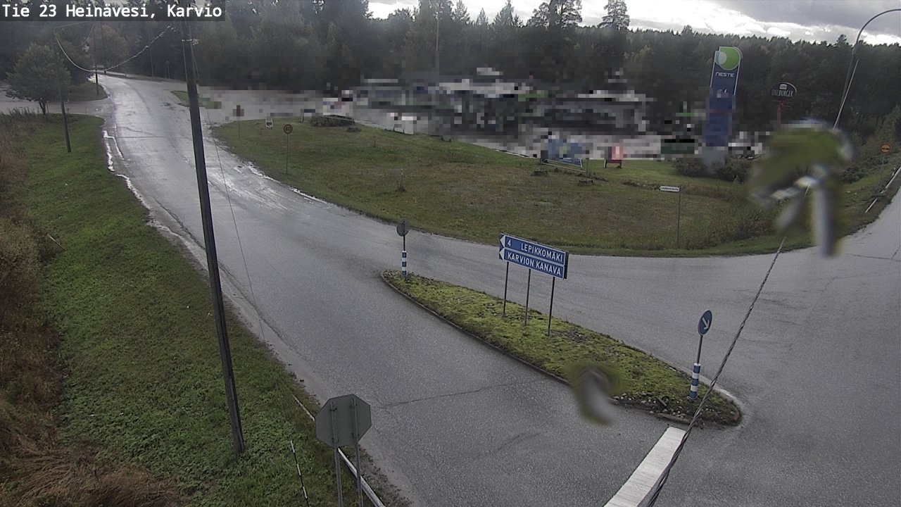 Weather Camera Image Road 23 Heinävesi, Karvio, Heinävesi, Pohjois-Karjala